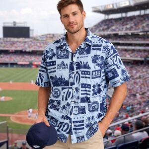Men's Washington Nationals Hawaiian Kona Shirt | Size XL